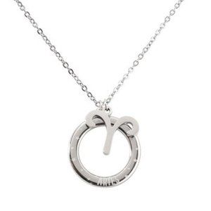NWT Quotes by Izzy and Oliver Stainless Steel Aries Pendant Necklace